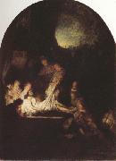 REMBRANDT Harmenszoon van Rijn, The Descent from the Cross (mk33)